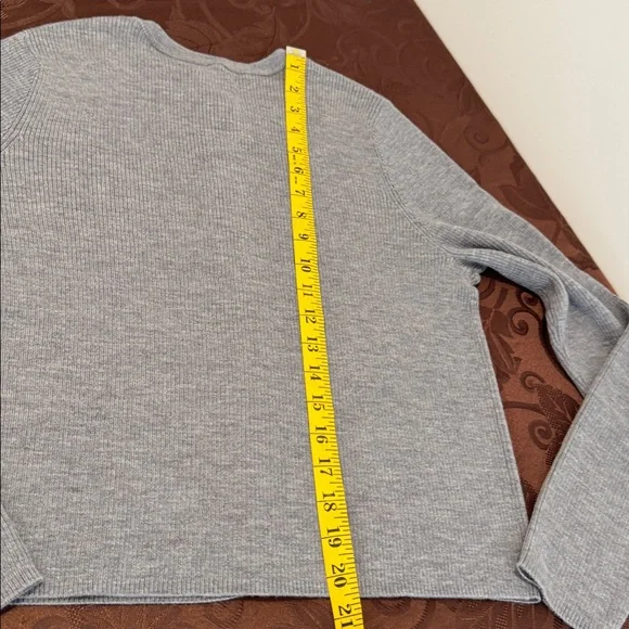 House of Harlow 1960 Merino Wool Cropped Cardigan. Ladies L - Picture 13 of 14